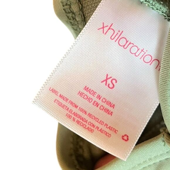 Xhilaration Junior’s Green Crochet Swim Bikini Top, Size XS, NWT - Picture 8 of 9